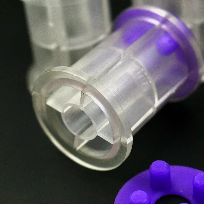 20pcs Empty Fly Tying Bobbin Spools High Polymer Material Standard Size Tools