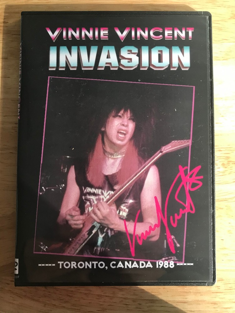 Vinnie Vincent Invasion - Invading Toronto 1988 Live DVD KISS