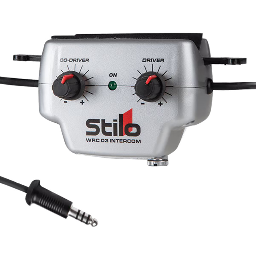 Stilo WRC Intercoms Compatibility With Trophy Plus, WRC, and ST5 Helmets AB0200