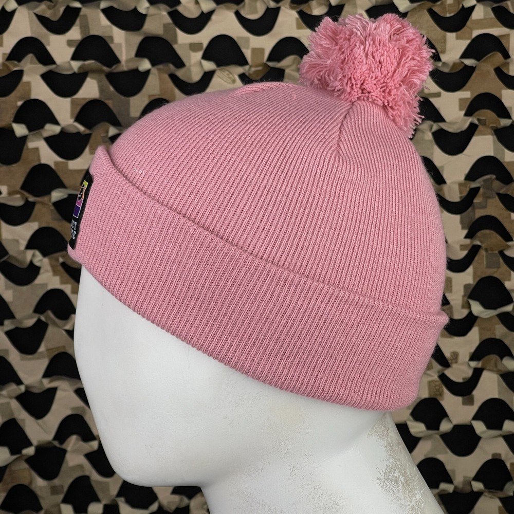 NEW Planet Eclipse Horizon Pom Beanie - Dusky Pink