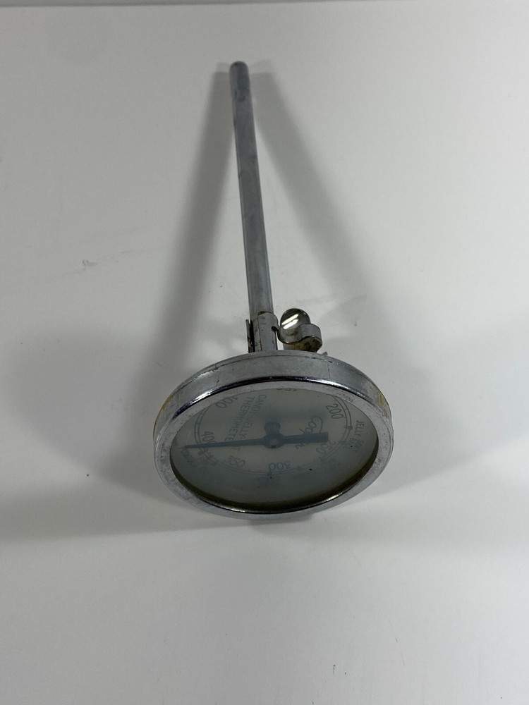Vintage Cooper Candy Thermometer 0 - 400 degrees Stem