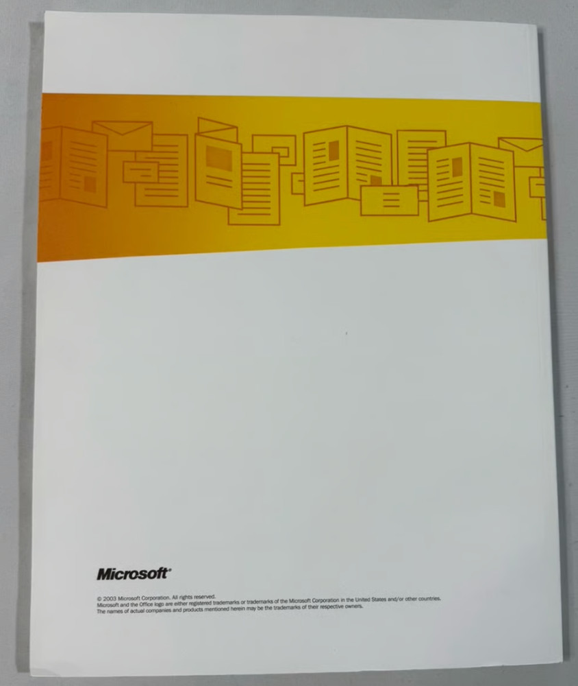 NEW ~ Microsoft Publisher 2003 Book Prepress Reference Guide - Vintage