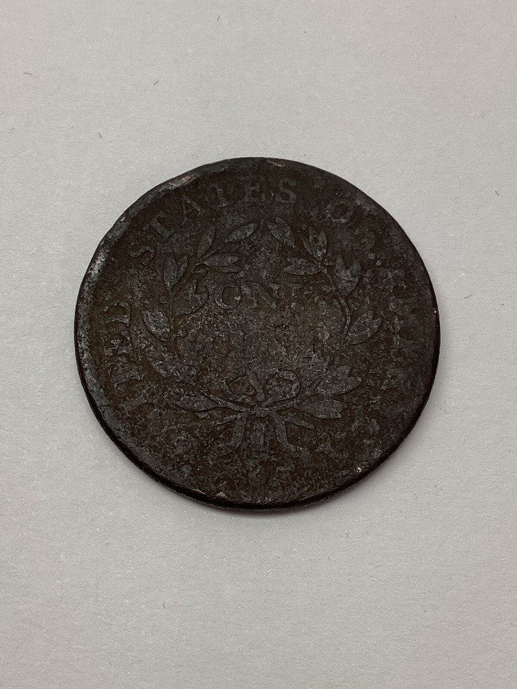 1800 Draped Bust Large Cent - Hairstyle 2