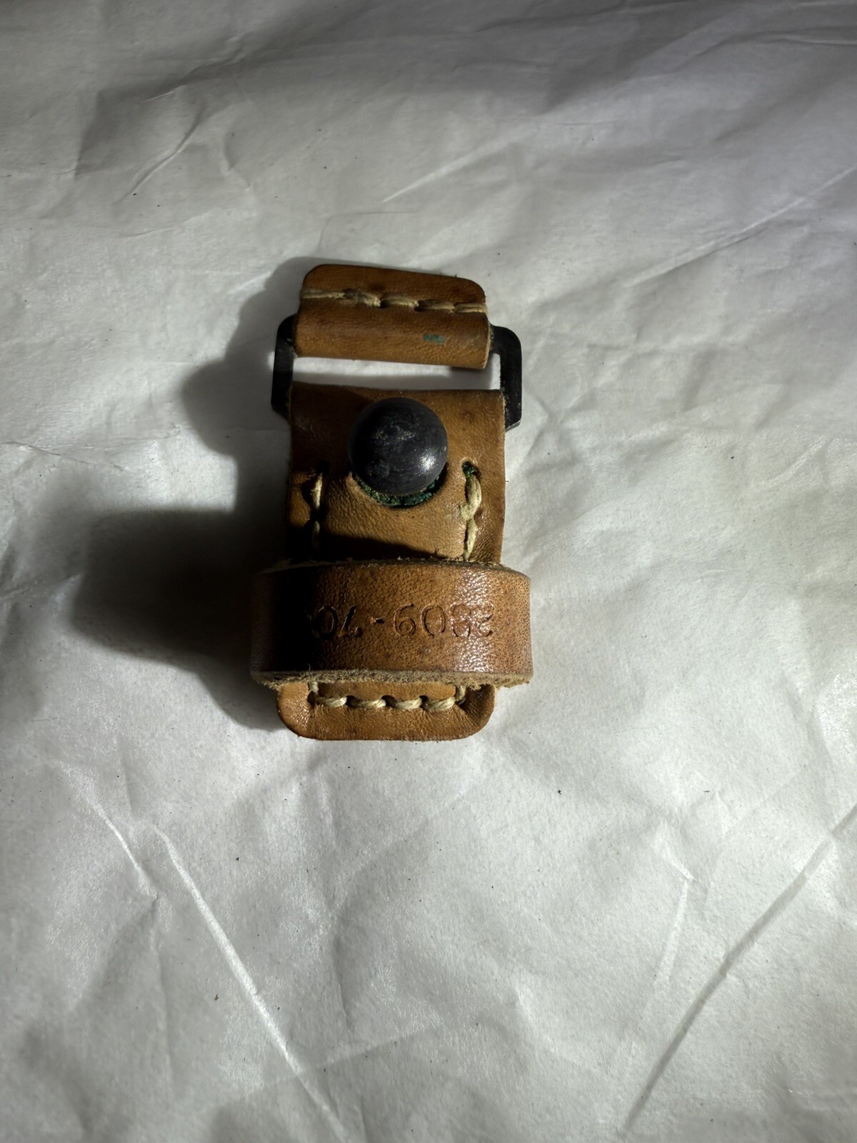 German WW2 or post war 54” Leather Rifle Sling Fits Mauser