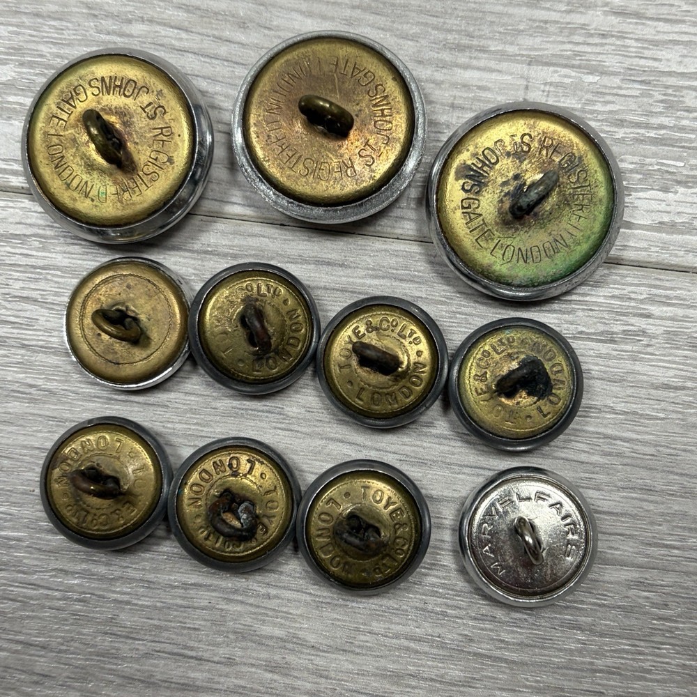 St John Ambulance Buttons Vintage Bundle