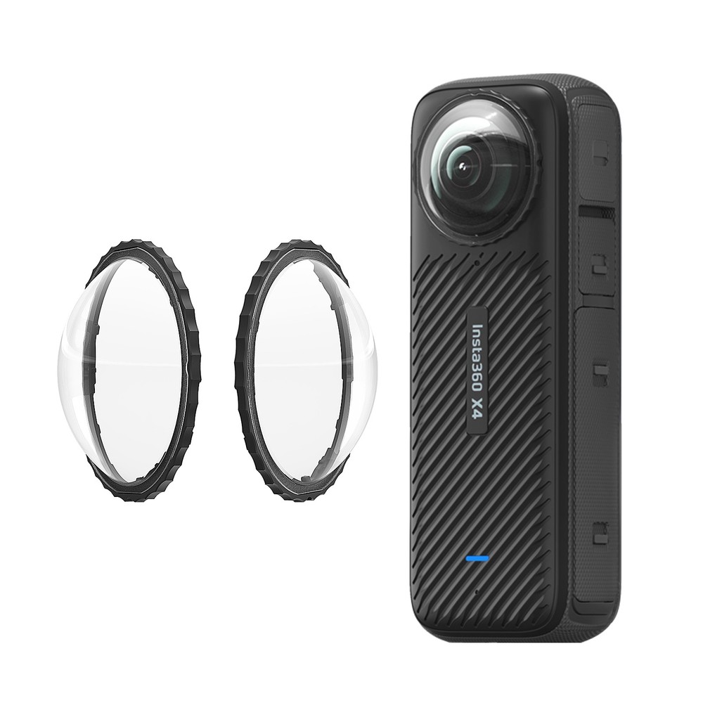 Snap-on Quick Release Mount Lens Guards Protector Cover Lens Cap for Insta360 X4