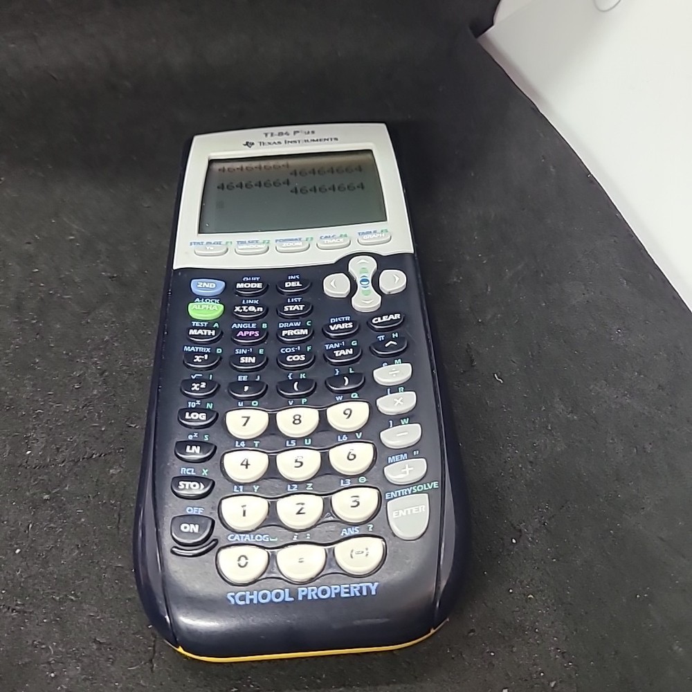 TI-84 Plus Graphing Calculator - No Covers - Tested & Working #17