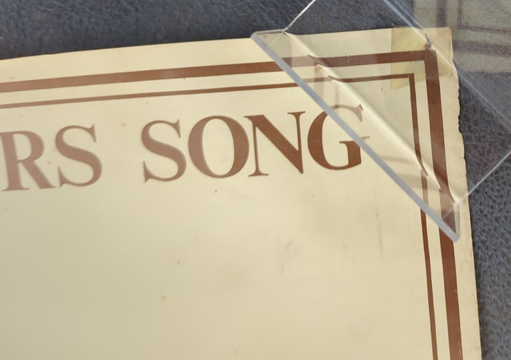 Monty Python Live New York Program Poster 1980 Terry Gilliam Artwork 20x30