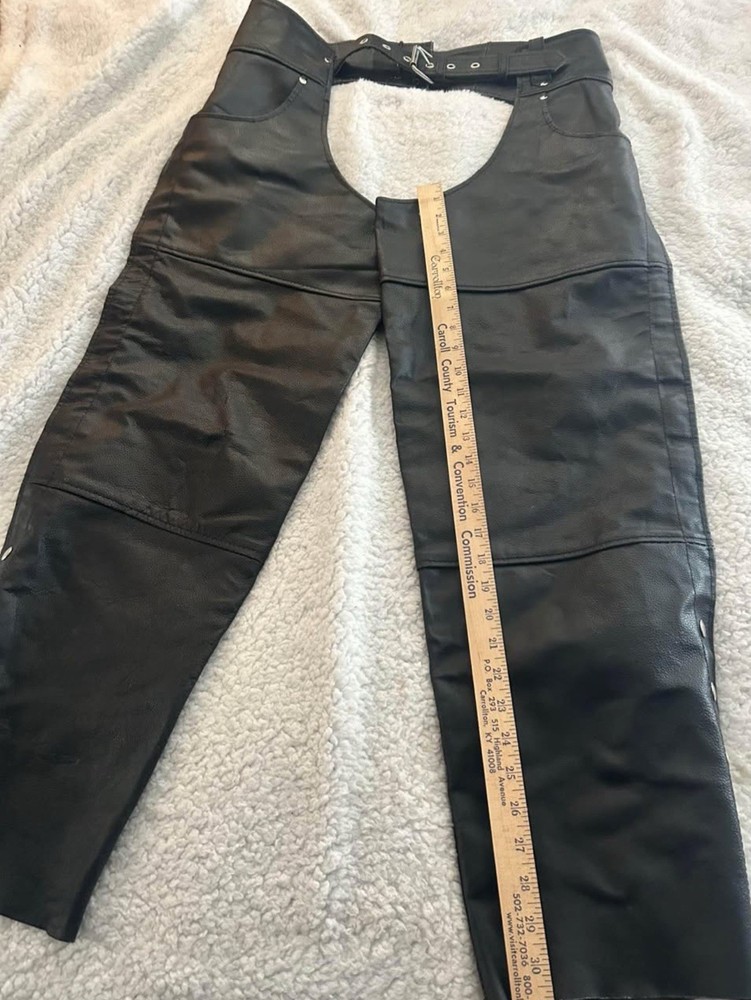 Motorcycle Chaps Size 36 Alpha Cycle Gear