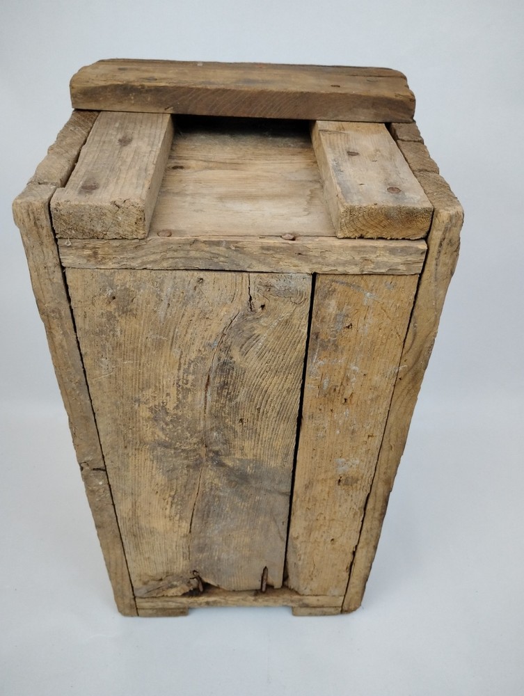 Handmade Tool Box Wooden Lockable Chest 19x9x9" Storage Rustic