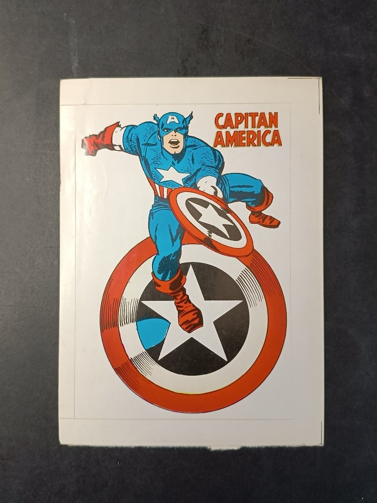 Captain America Marvel Comics USA Sticker