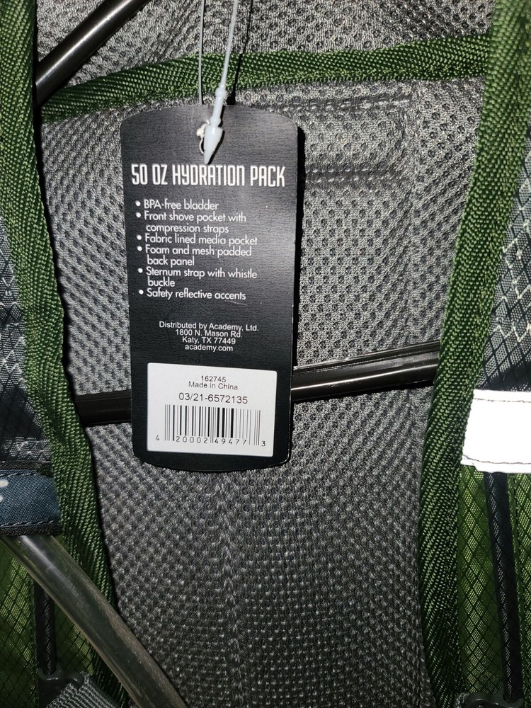 BCG 50 OZ Hydration Pack
