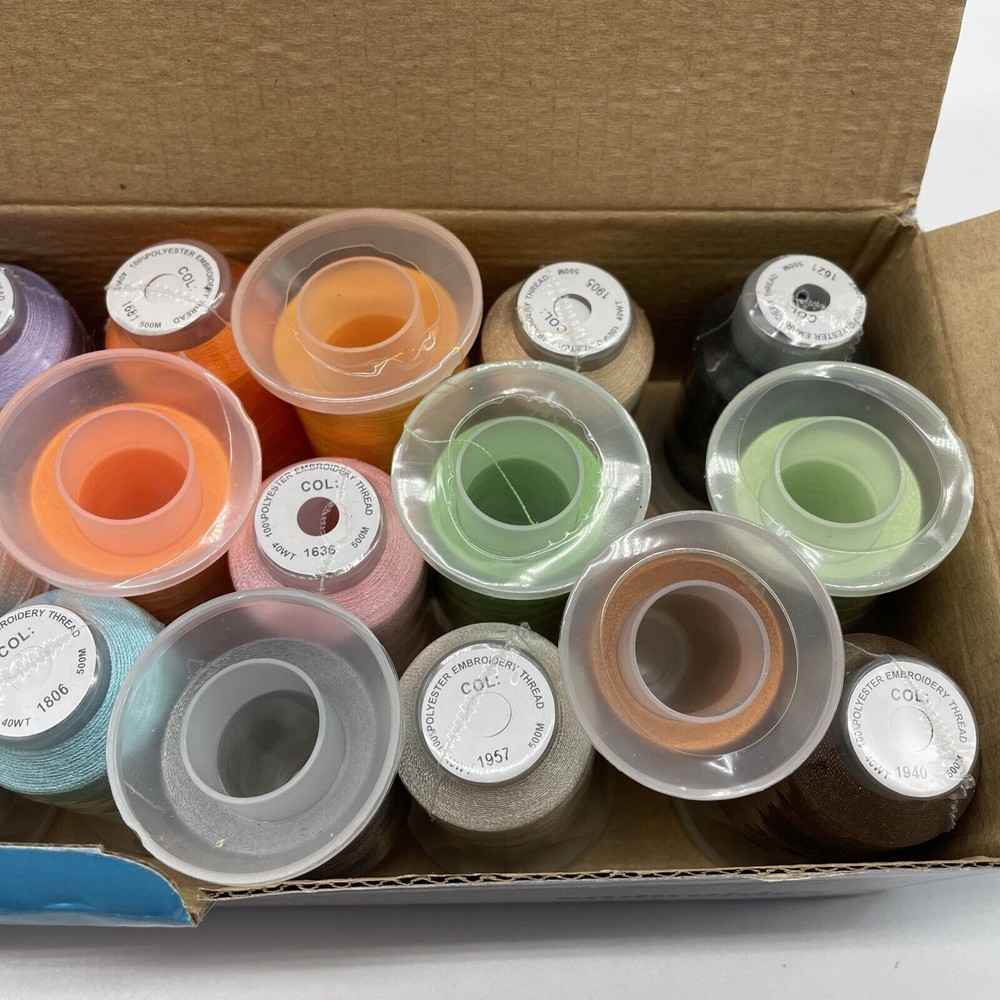 Embroidex Embroidery Thread 24 spools