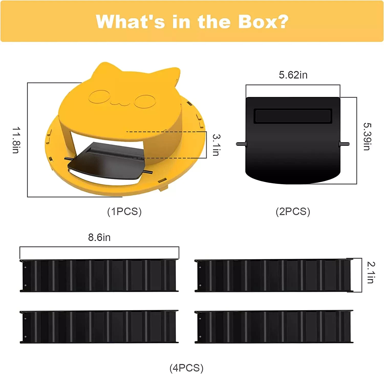 Mouse-Rat-Rodent Trap "Flip & Slide" 5 Gallon Bucket Lid Multi Catcher US