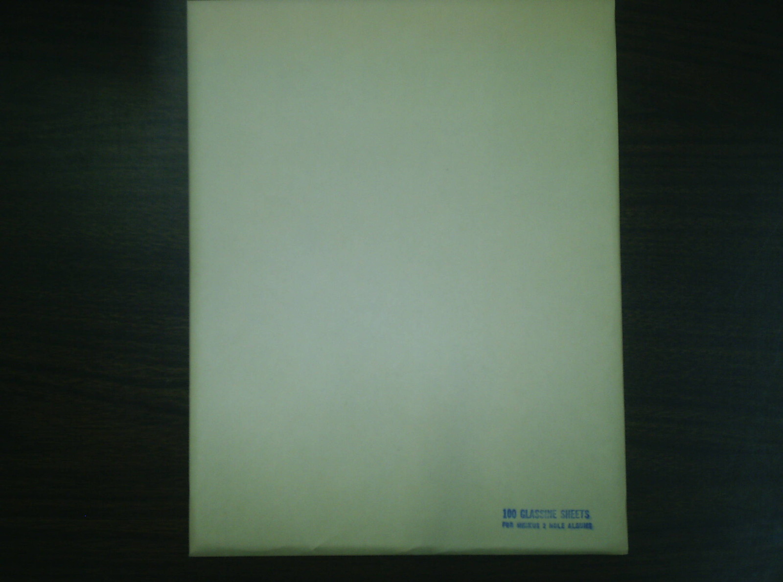 500 Glassine Interleaves for MINKUS 2-hole Albums