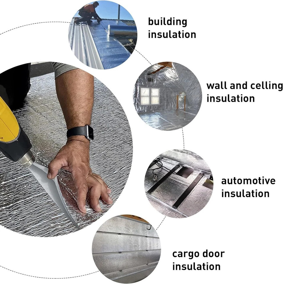 Reflective Insulation Mat Foam Core Radiant Thermal Insulation - Engineered FOIL