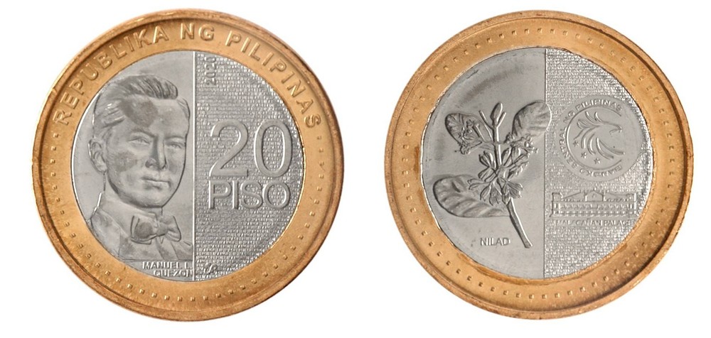 Philippines 20 Piso, 2020, KM #313, Mint X 10 PCS