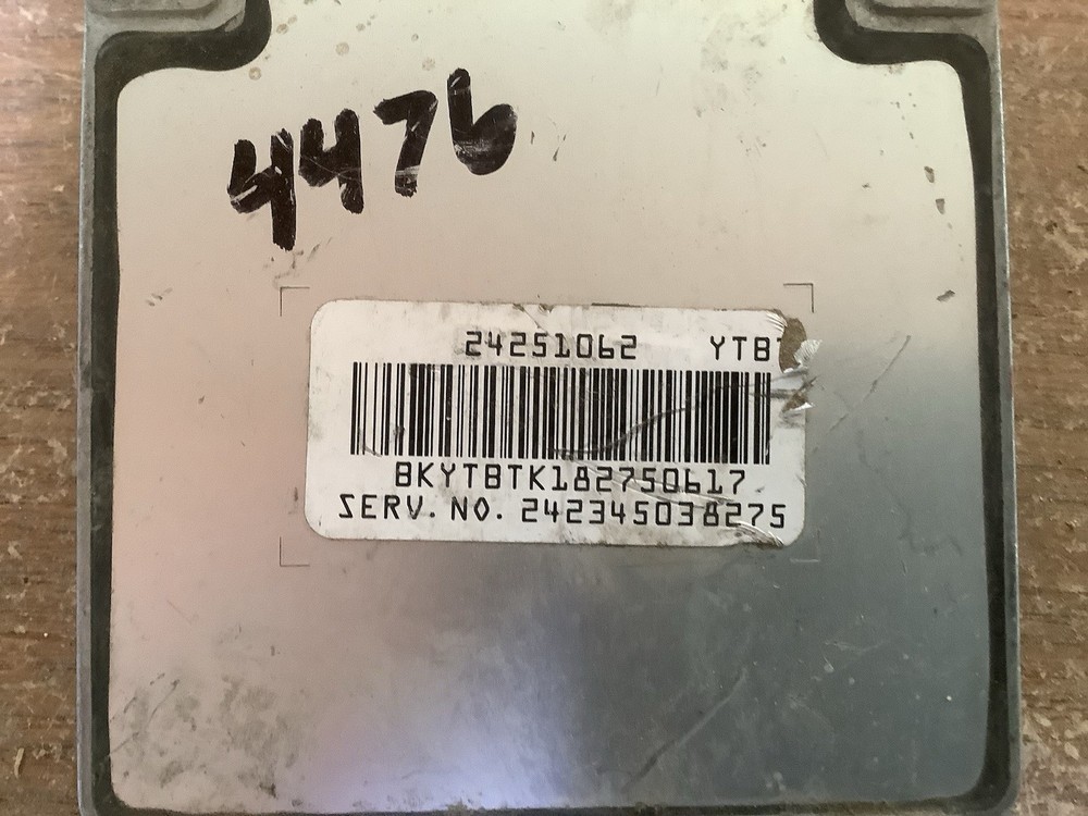 Chevrolet 24251062 ((YTBT)) Transmission Control Module (4476)
