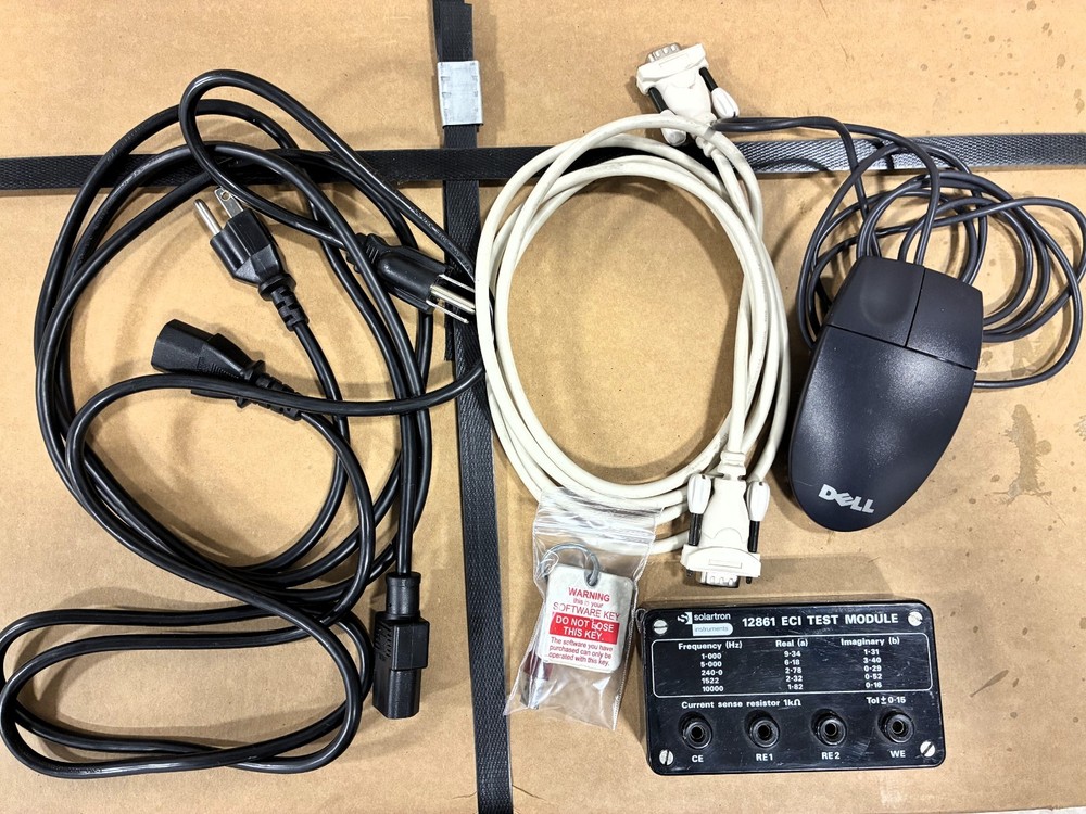 Solartron SI 1287 Electrochemic Interface, SI 1260 Impedance/Gain-Phase Analyzer