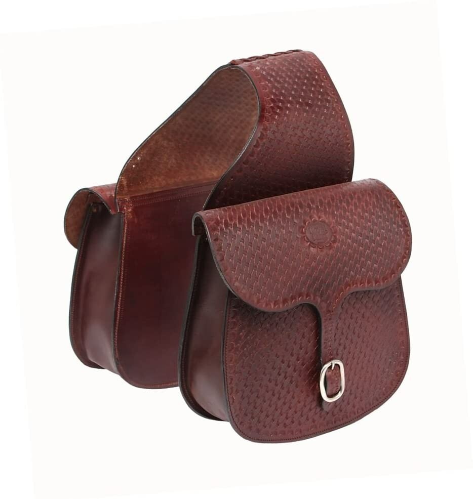 High Quality Premium Leather Western Saddle Bag
