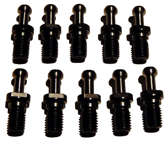 10 Pcs. BT 30 x 45 Deg. High-Performance Pull Studs for Kitamura CNC Mill