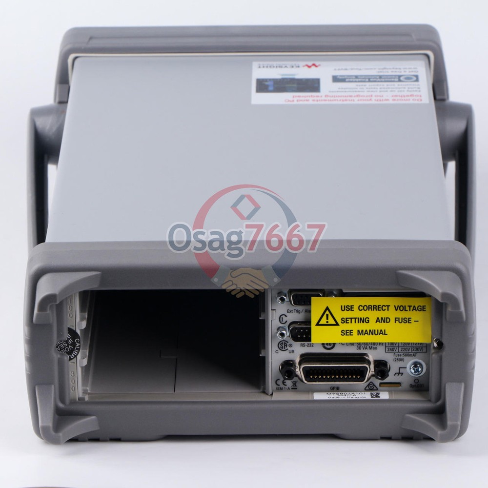 ONE NEW keysight data acquisition switch 34970A