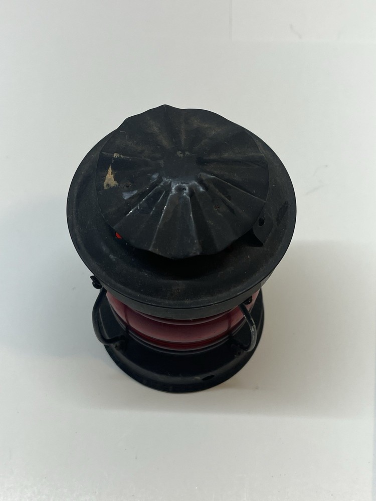 Vintage 6” Lantern Red Preowned