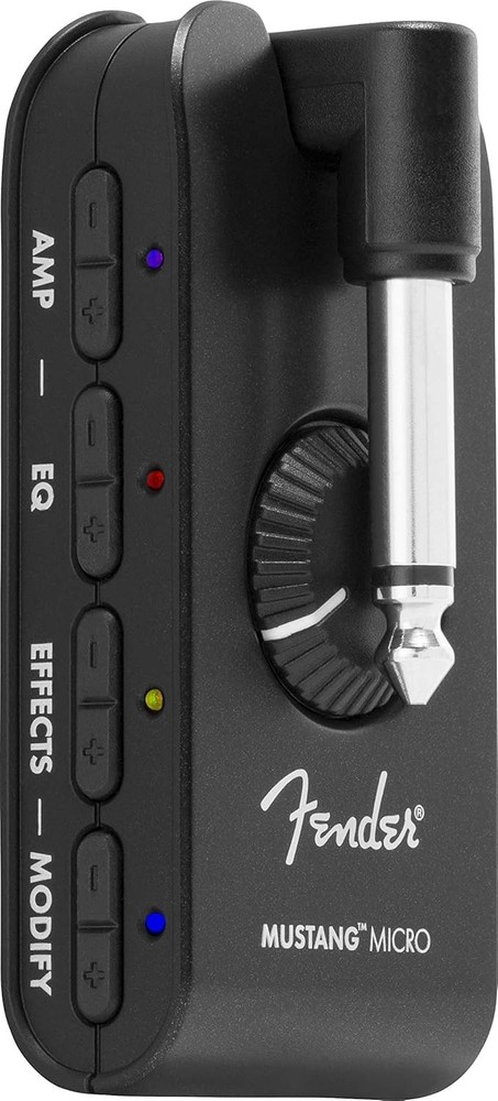Fender Mustang Micro Headphone Amp, DSP Effects, USB Out, 2-Year Warranty