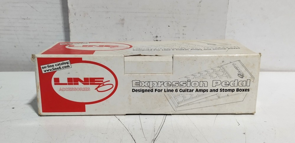 Line 6 Accessories Expression Pedal Designed for Line 6 Amps & Stomp Boxes