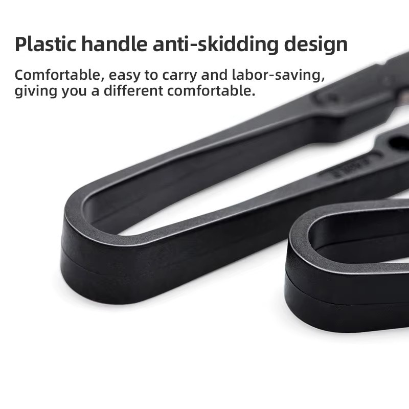 2pcs U‑Shaped Thread Scissors – Black Yarn Snips for Hand‑Sewing & Cutting - NEW
