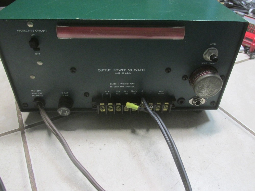 Altec 351B Mono Amplifier 50 Watts