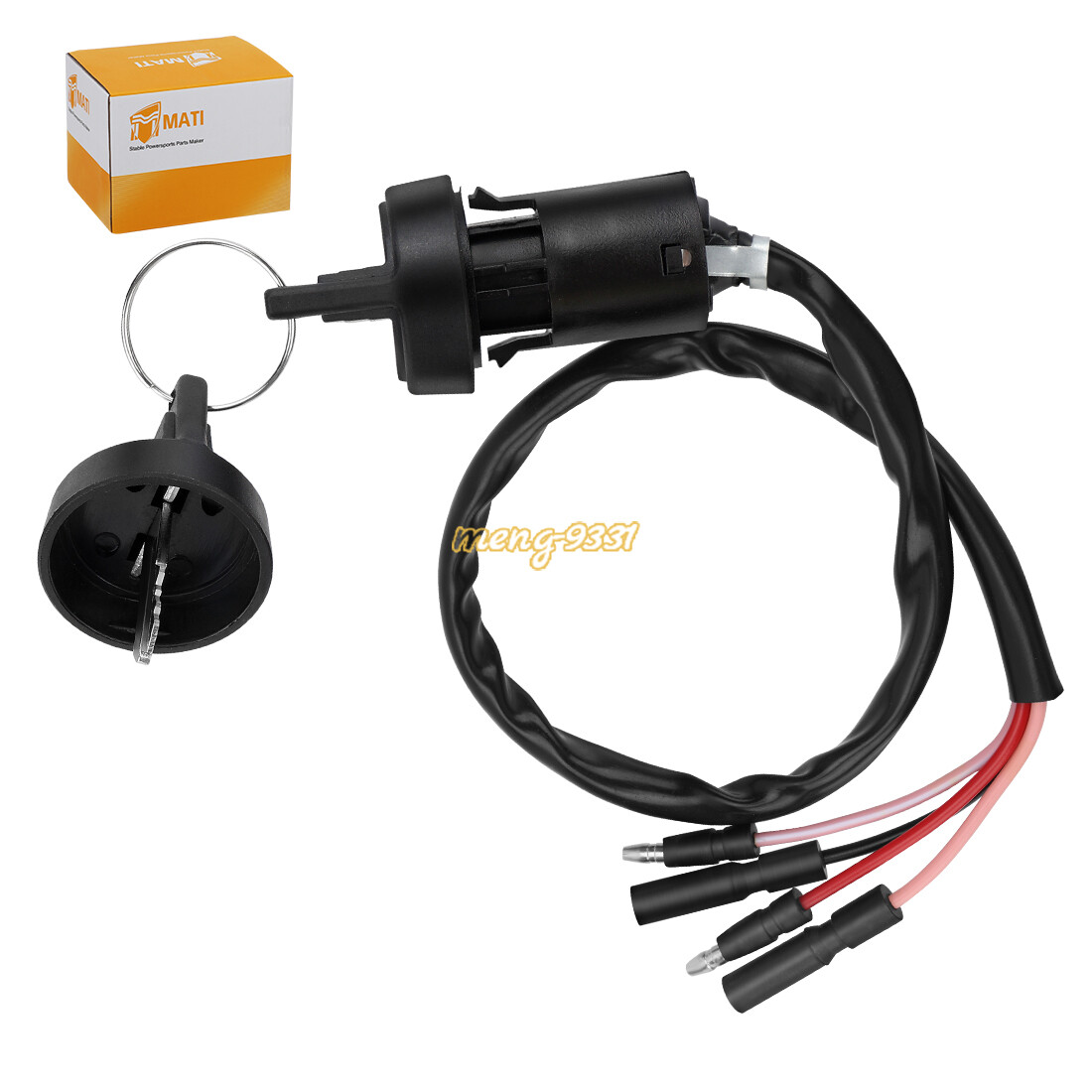 Handlebar Ignition Key Switch w/Relay for Honda FourTrax 300 TRX300/FW 1996-2000