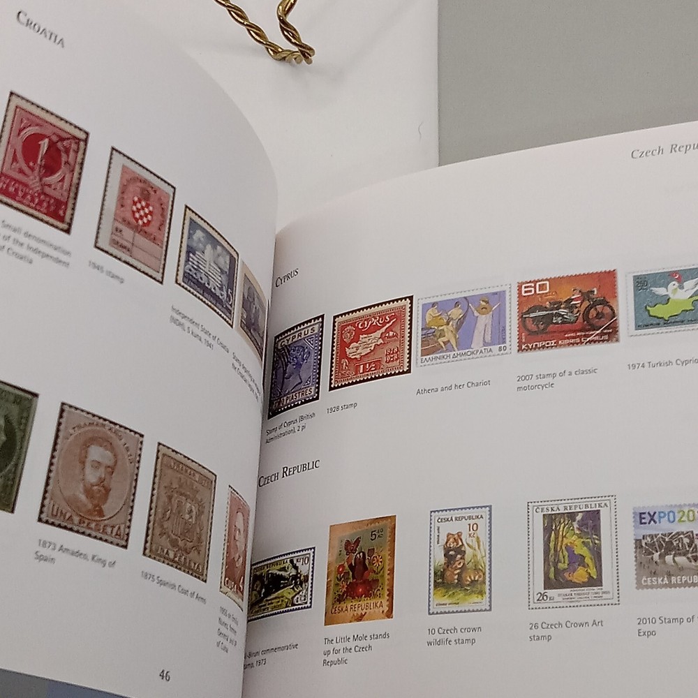 Beginners STAMP COLLECTION Hobby Books Looney Tunes Album Guide World Domestic