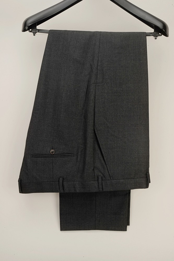 Harper & Fields Men's Suit Anthracite, Elegant, Size 46, Model: Paris, New