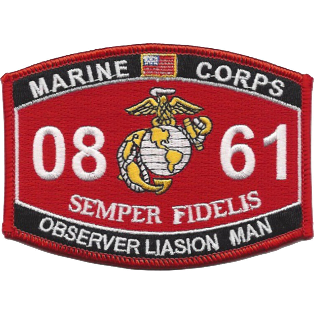 0861 Observer Liasion Man MOS Patch