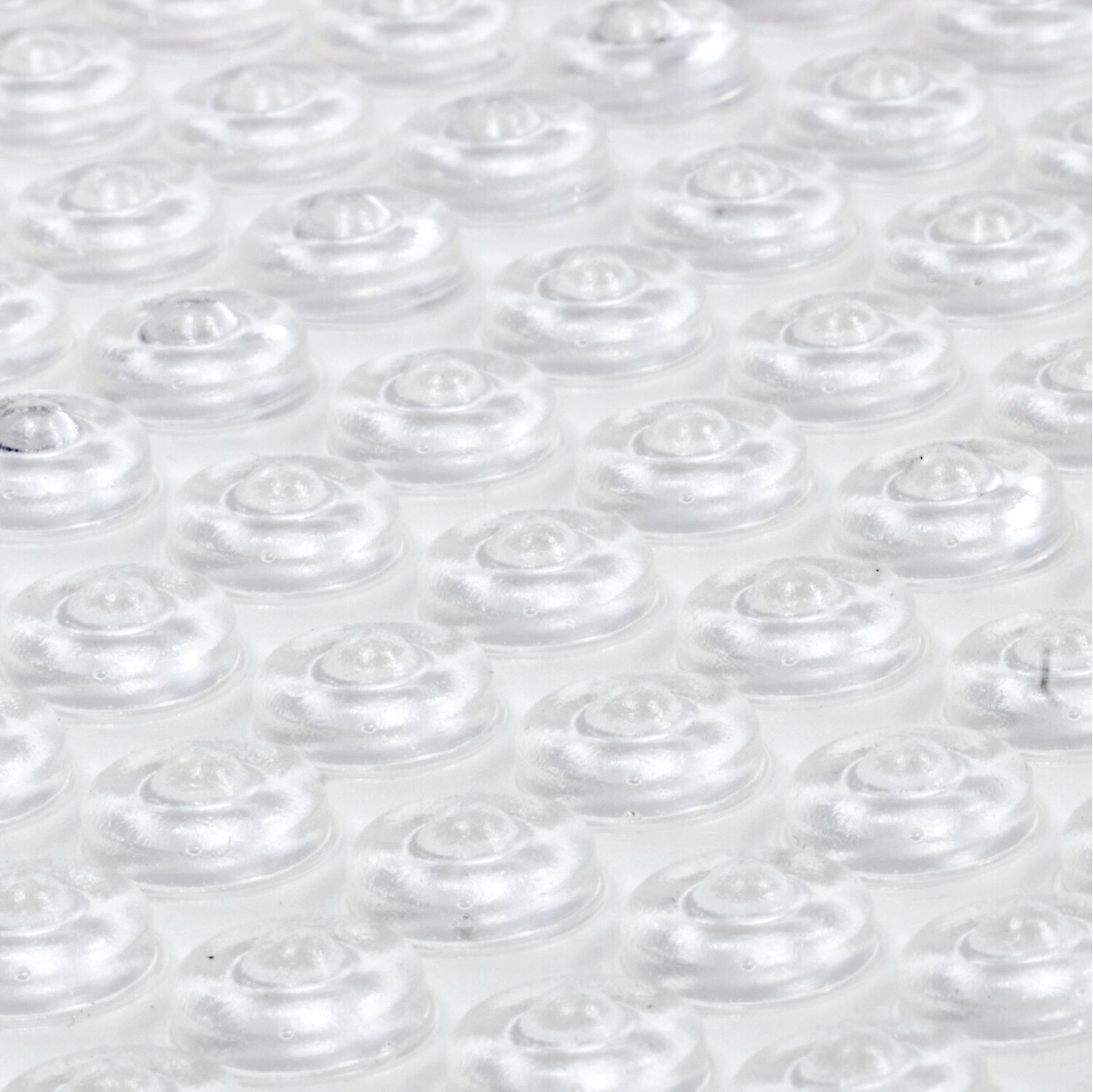 100 Adhesive Rubber Feet Bumper Stops w/Nip Door Cupboard Drawer Cabinet Kitchen