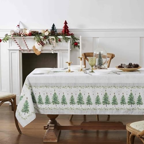 - Tablecloth, Tabletop Accessories, Christmas 84" x 60" (Rectangular)