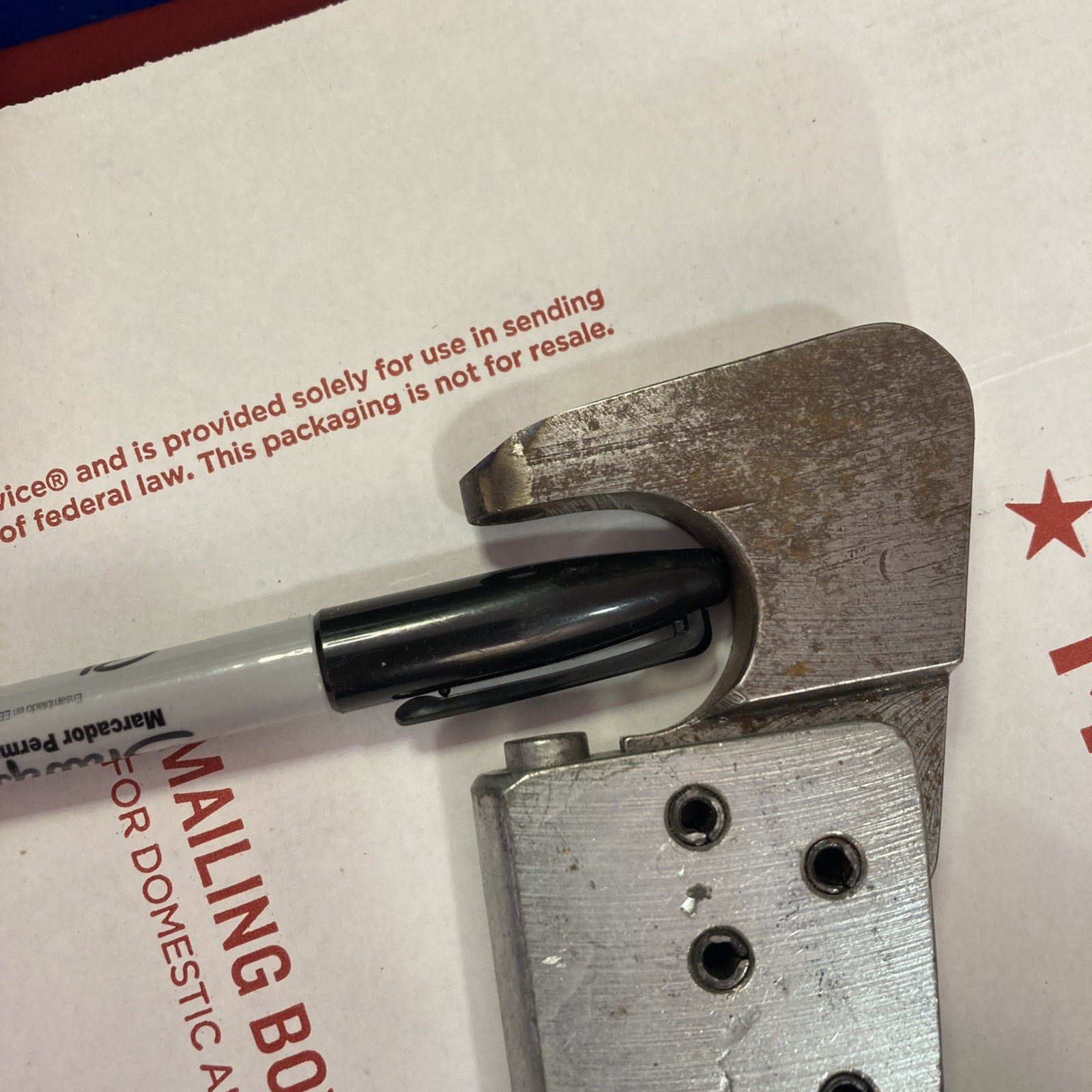 Belly Tank Race Car Hand Rivet Squeezer W/Die 3/16 Shank Aircraft Aviation Tool