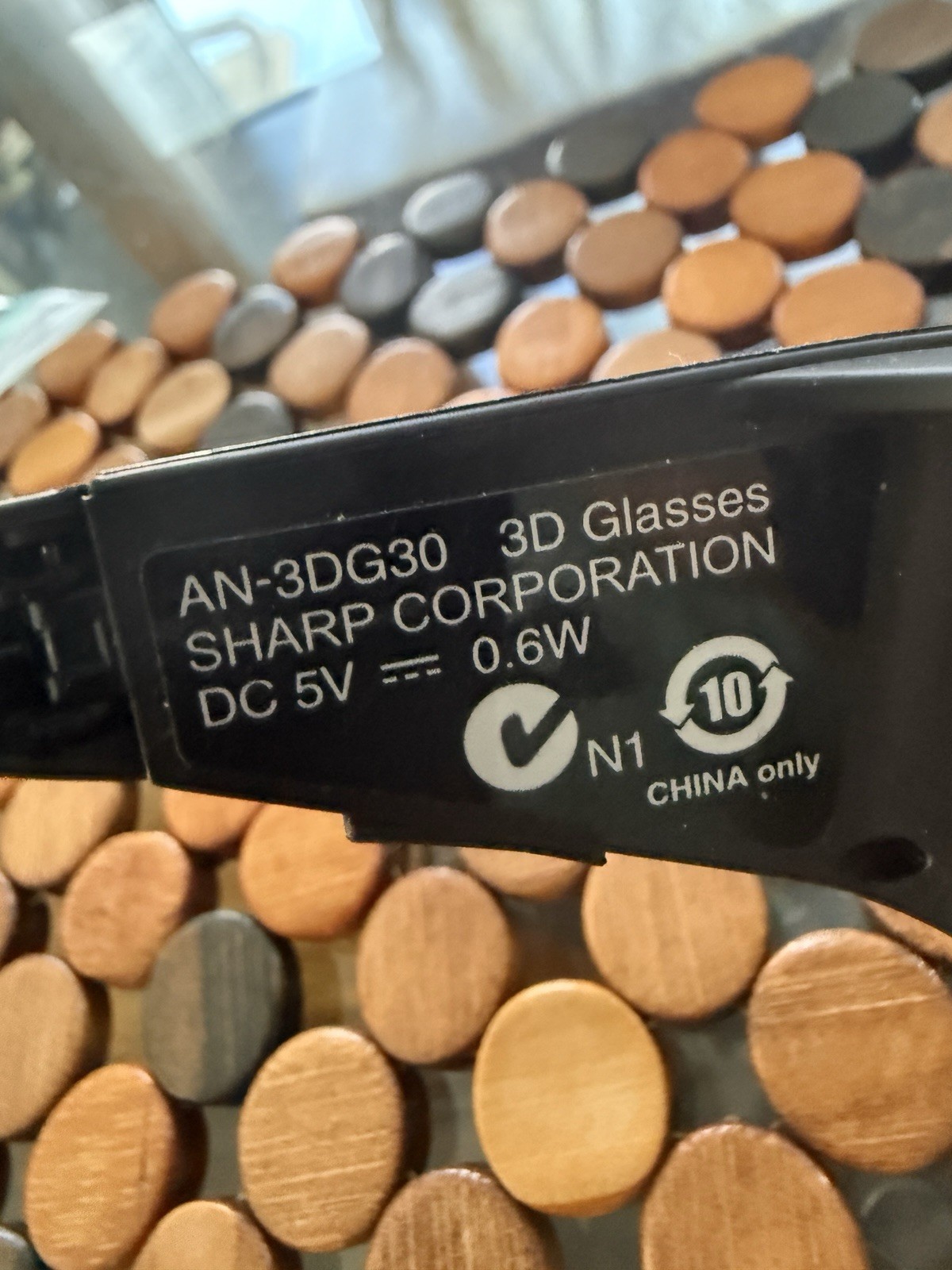 Sharp 3D Glasses - 4 Pair LOT