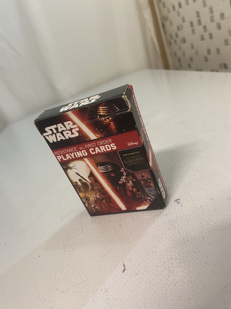 Star Wars Force Awakens: RESISTANCE vs FIRST ORDER Playing Cards Complete Set