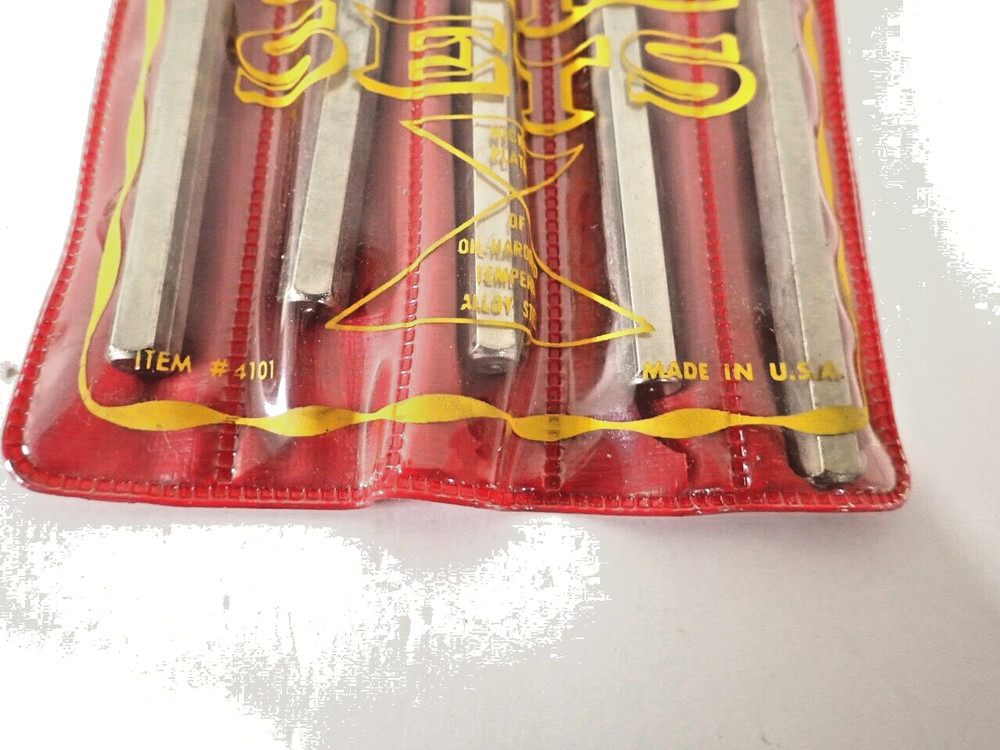 Vintage OXWALL Nail Sets No.4101 made in USA