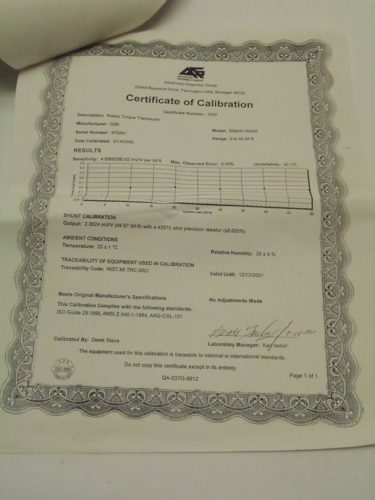 FEC 820G Axis Servo Controller Calibrated