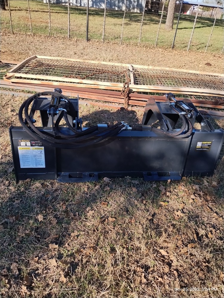 Skid Steer Root Grapple Bucket Attachment 72"