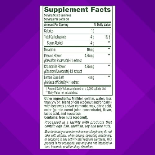 Melatonin Gummies Sleep Supplement