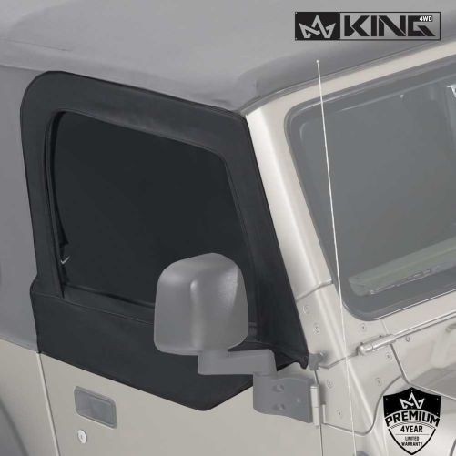King 4WD 14019935 Replacement Soft Upper Doors Pair