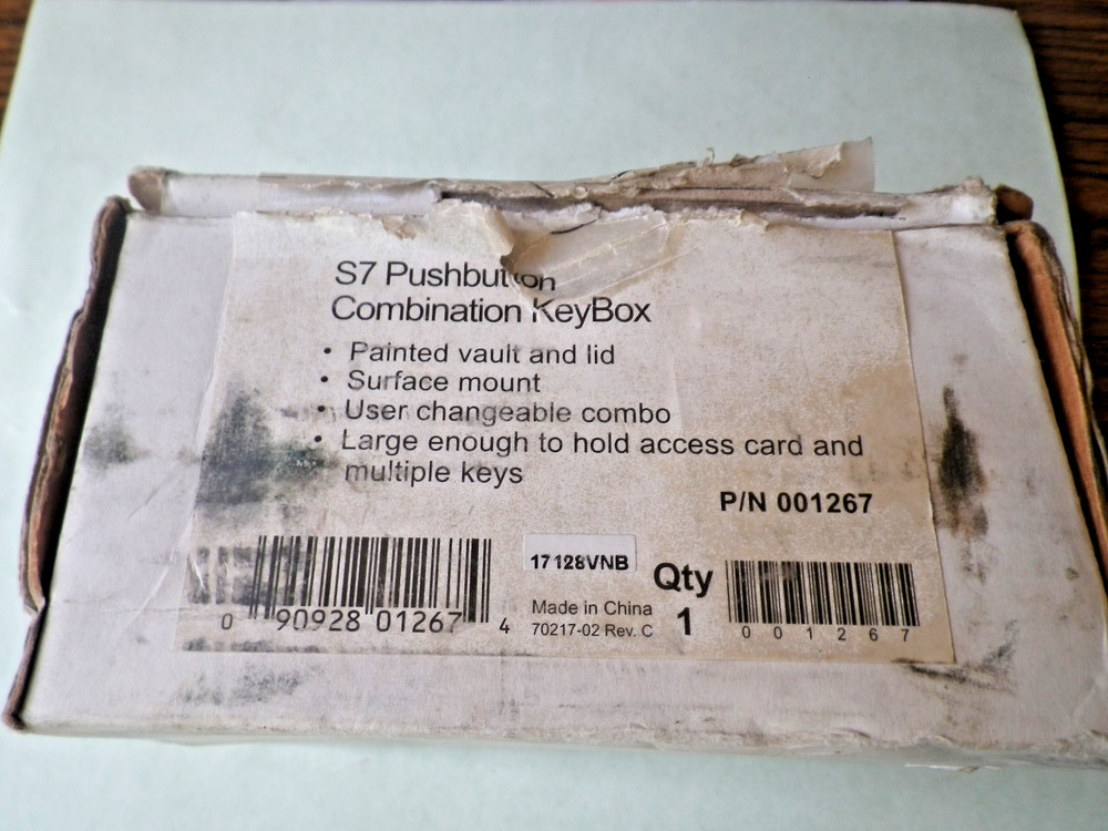 Kidde KeySafe Pro Pushbutton Combination KeyBox, waterproof boot cover 001267