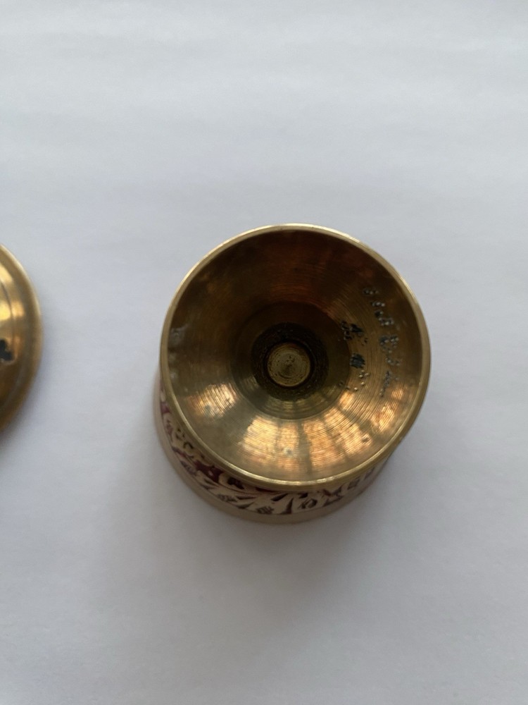 Incense Holder Brass Cone Indian Vintage