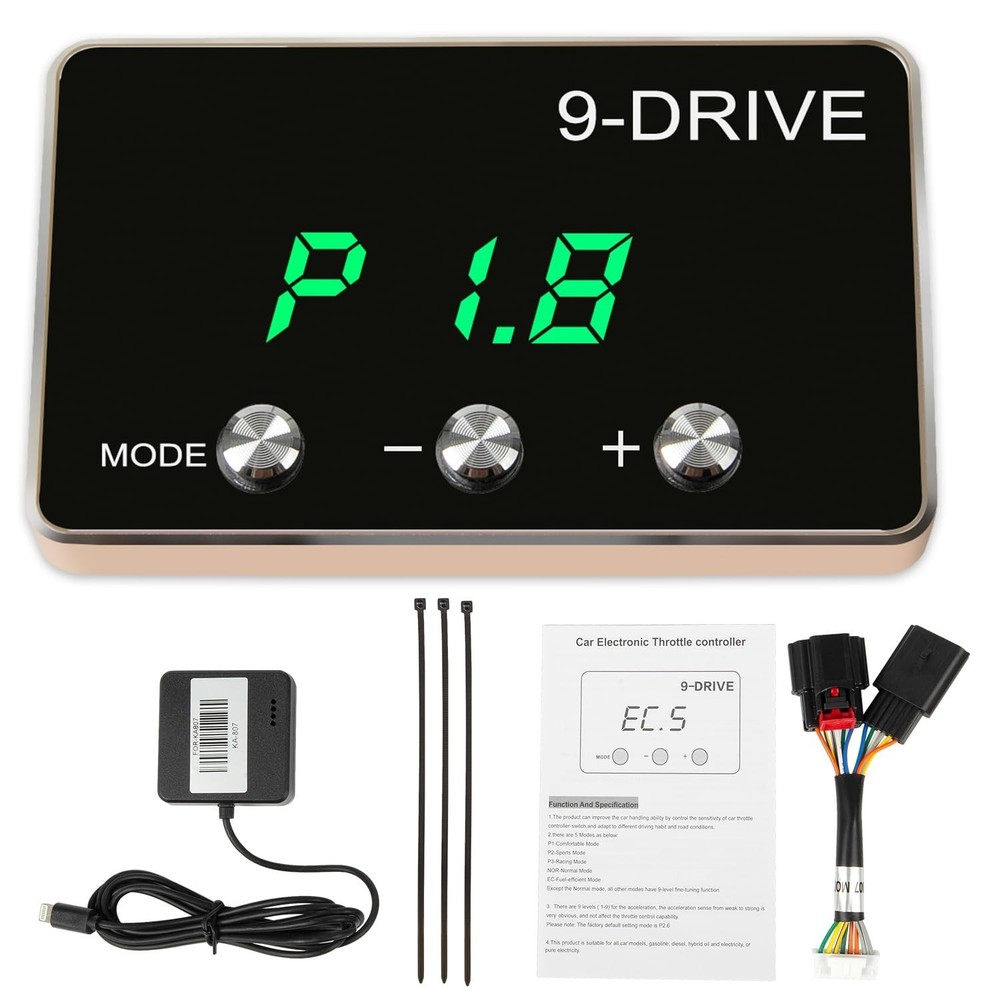9 Drive Modes Throttle Response Controller - Smart Electronic Pedal for Dodge Je