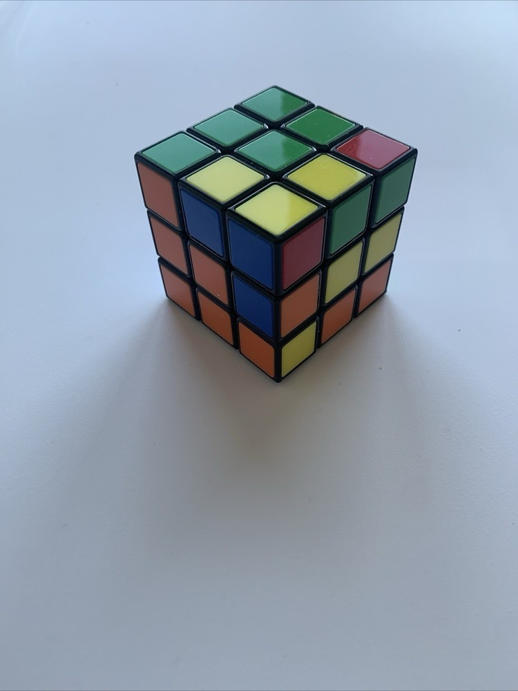 Rubik’s Cube 3x3x3 Multicolor Plastic Cube Shape Twist Puzzle Brain Teaser
