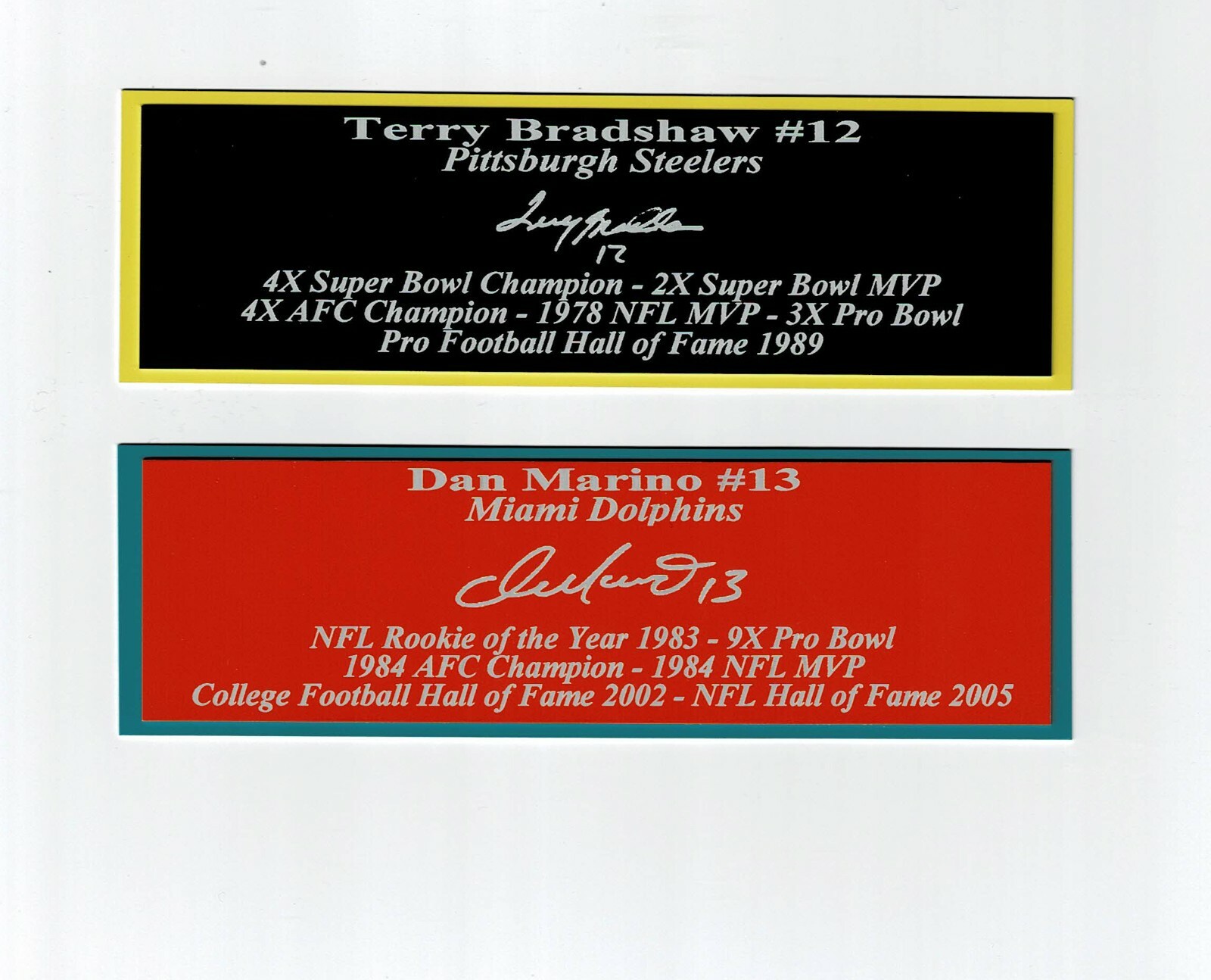 Fernando Mendoza Autograph Nameplate Indiana Hoosiers National Champion Heisman